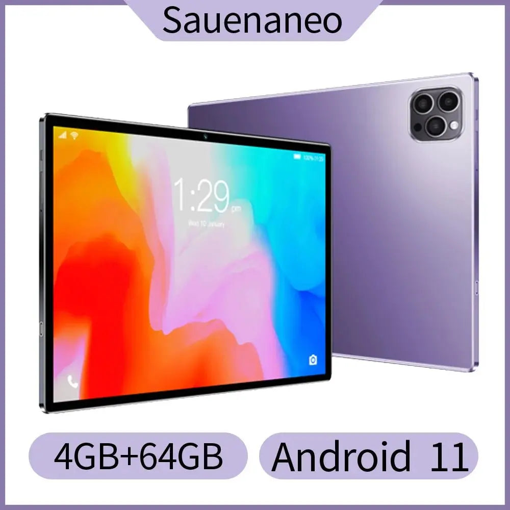 2024 Top selling 10.1 - inch Tablet with 4GB RAM 64GB ROM, Android 11 System Tablet Song Player Global Version Tablet 5000 mAh - SeeSeeSee