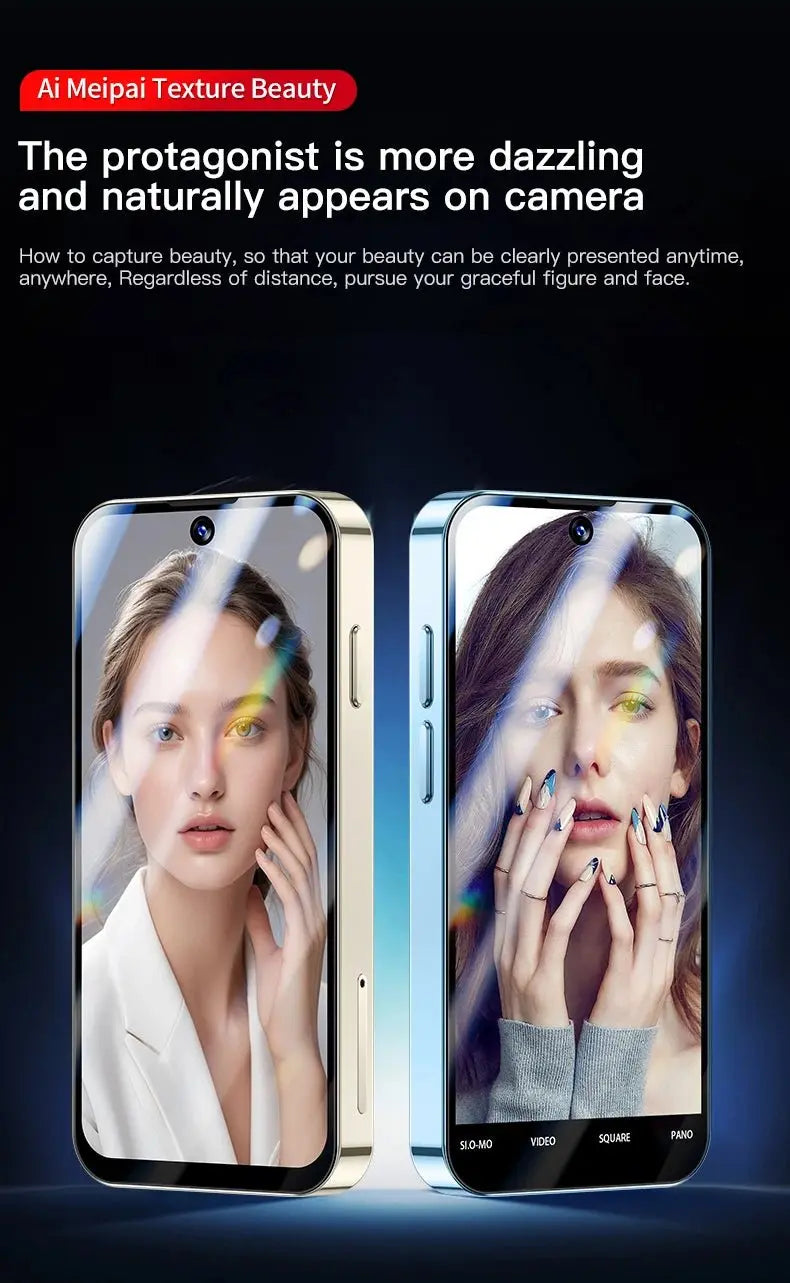 2025 NEW mini Android Smartphone 3.88" HD Display,4G LTE/3G WCDMA,4GB+128GB/2GB+16GB,2000mAh Battery Small Mobile Phone Unlocked - SeeSeeSee