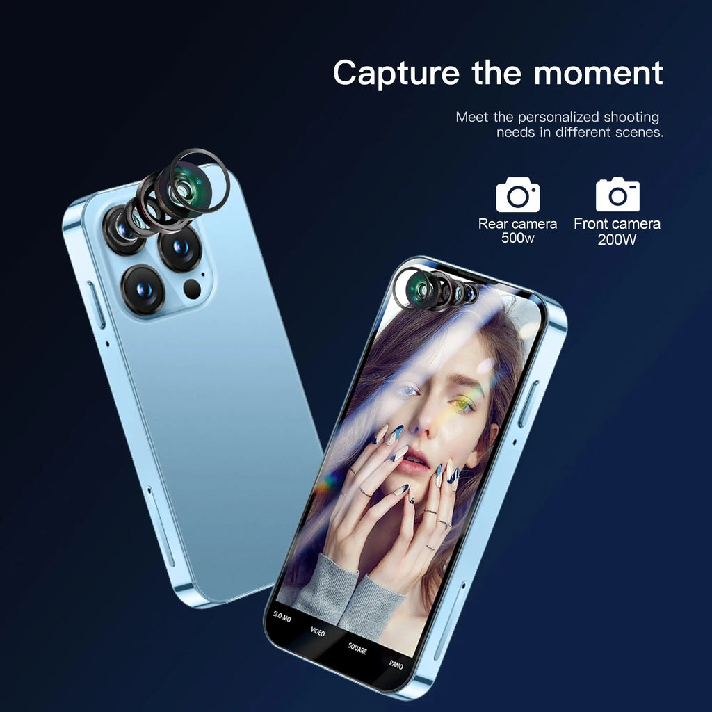 2025 NEW mini Android Smartphone 3.88" HD Display,4G LTE/3G WCDMA,4GB+128GB/2GB+16GB,2000mAh Battery Small Mobile Phone Unlocked - SeeSeeSee