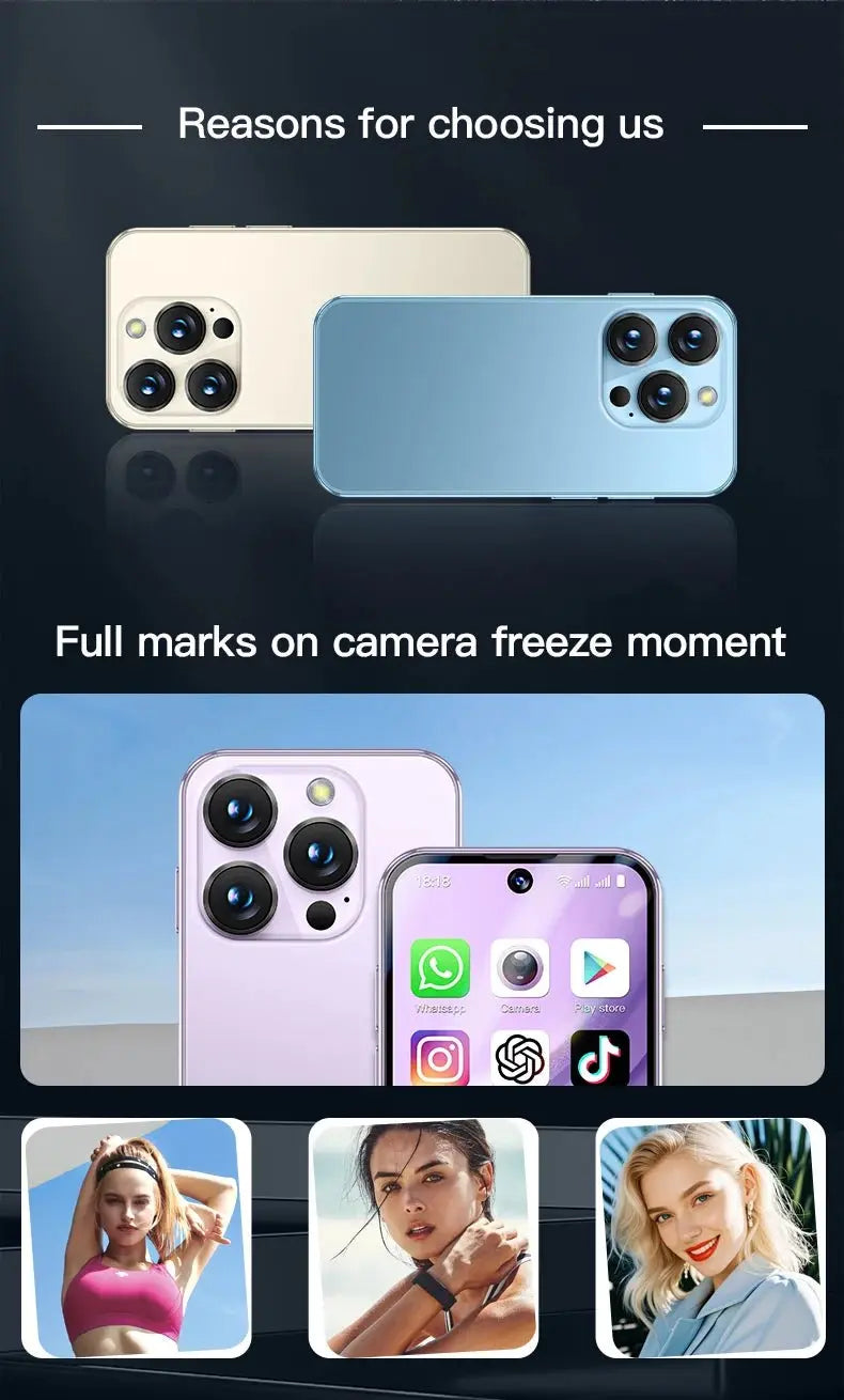 2025 NEW mini Android Smartphone 3.88" HD Display,4G LTE/3G WCDMA,4GB+128GB/2GB+16GB,2000mAh Battery Small Mobile Phone Unlocked - SeeSeeSee