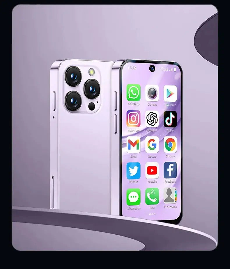 2025 NEW mini Android Smartphone 3.88" HD Display,4G LTE/3G WCDMA,4GB+128GB/2GB+16GB,2000mAh Battery Small Mobile Phone Unlocked - SeeSeeSee