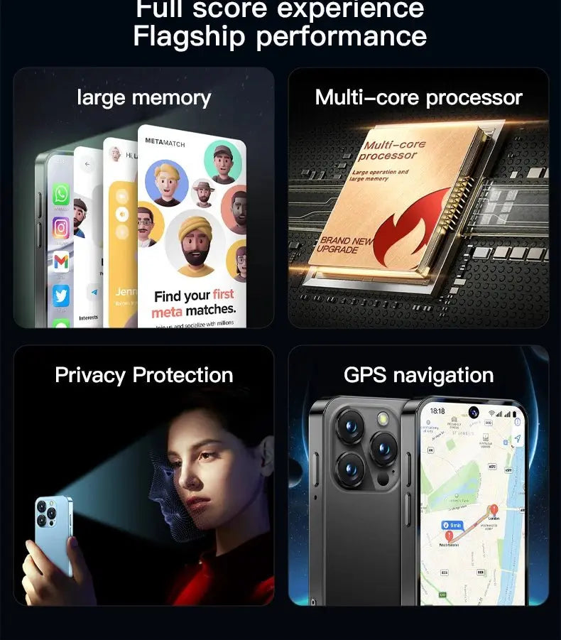 2025 NEW mini Android Smartphone 3.88" HD Display,4G LTE/3G WCDMA,4GB+128GB/2GB+16GB,2000mAh Battery Small Mobile Phone Unlocked - SeeSeeSee