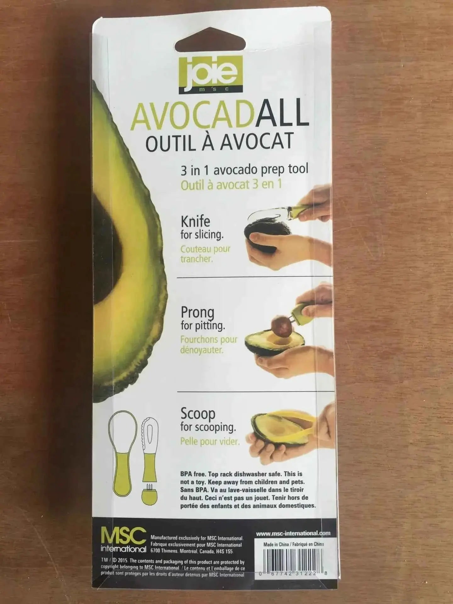 3-in-1 Avocado Slicer and Pitter Tool