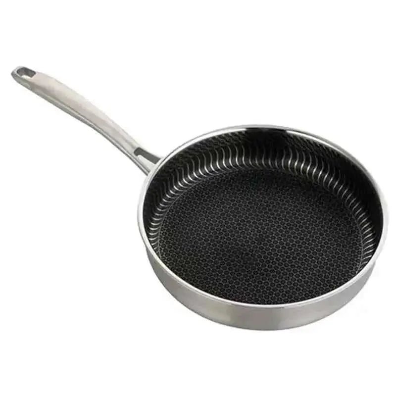 304 Stainless Steel Non-Stick Frying Pan for Breakfast