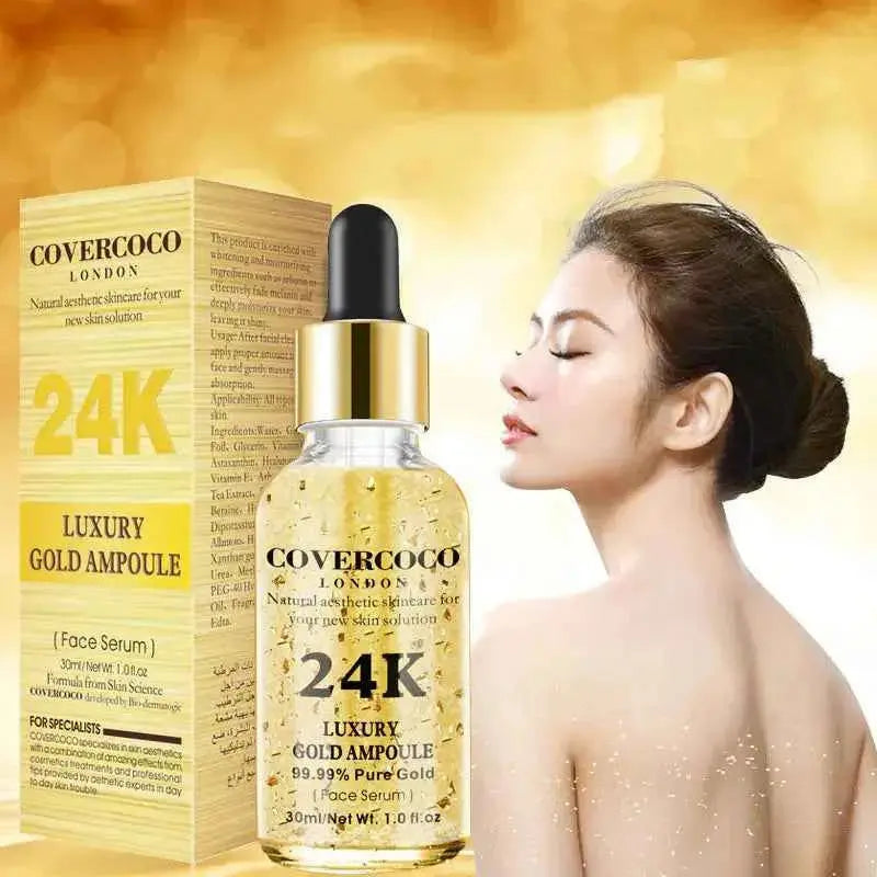 24K Gold Face Serum Moisturizer and Firming Essence