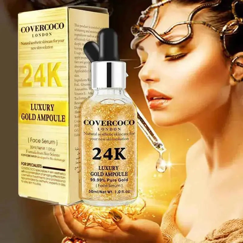 24K Gold Face Serum Moisturizer and Firming Essence