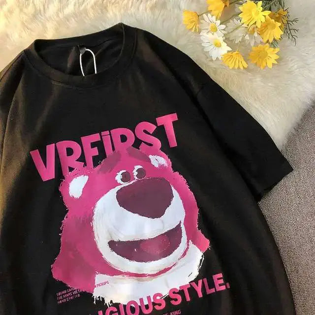 2021 Summer Cartoon Anime T-shirts for Women and Men