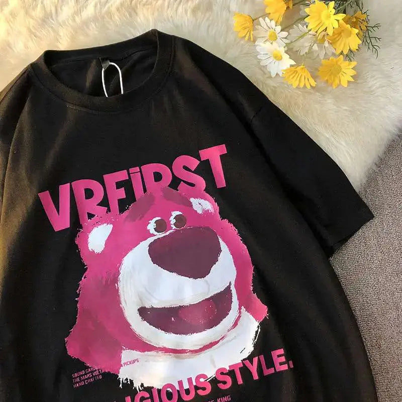 2021 Summer Cartoon Anime T-shirts for Women and Men