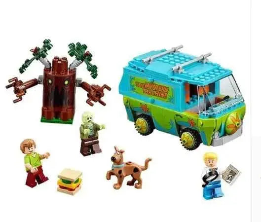 "Mystery Machine Puzzle Assembly Building Toy"