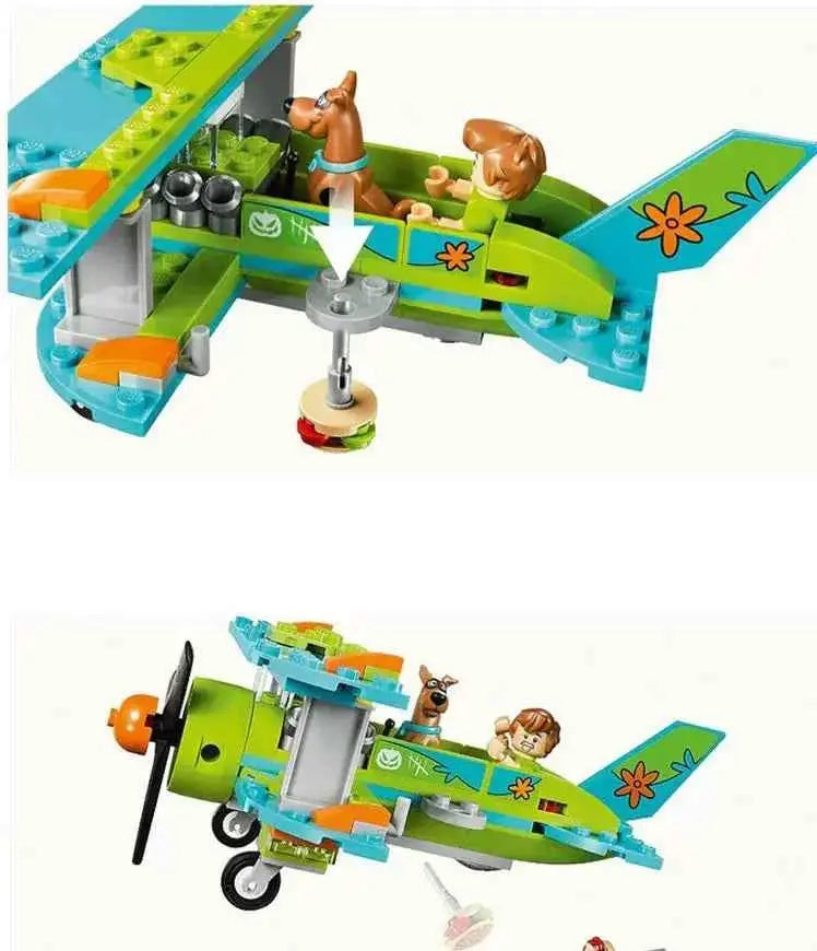 "Mystery Machine Puzzle Assembly Building Toy"